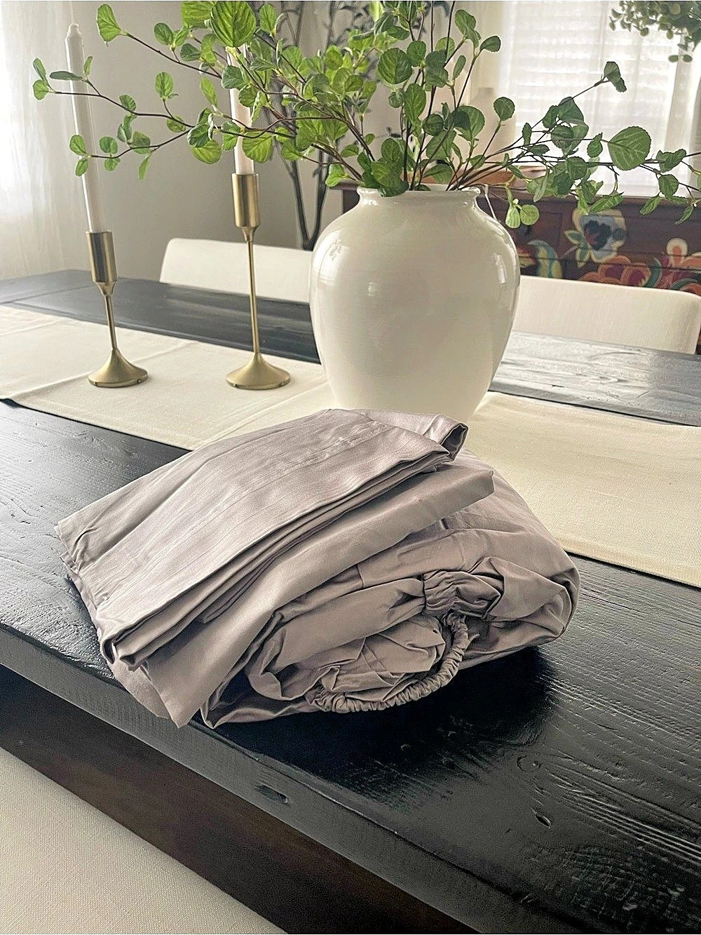 Threshold Gray Sheet Set king